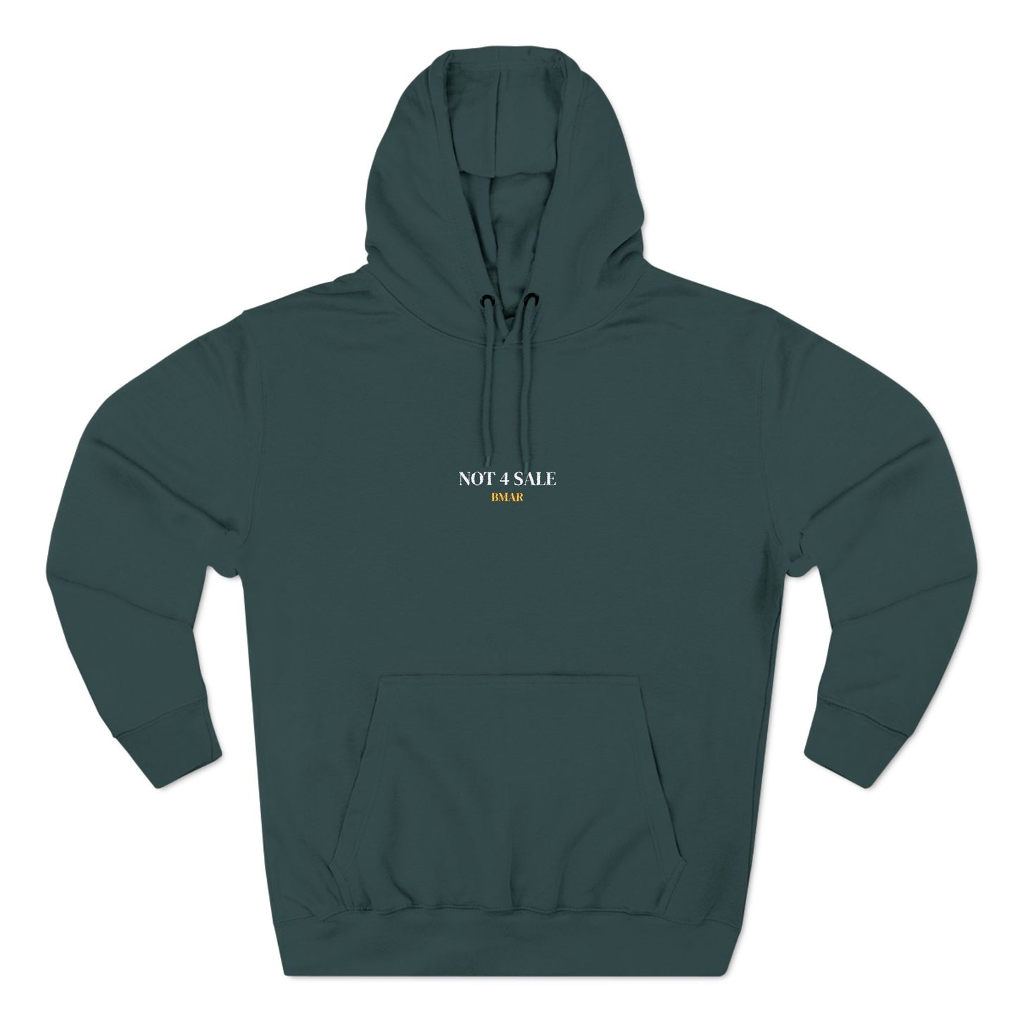 "Not 4 Sale" Embroidered Fleece Hoodie