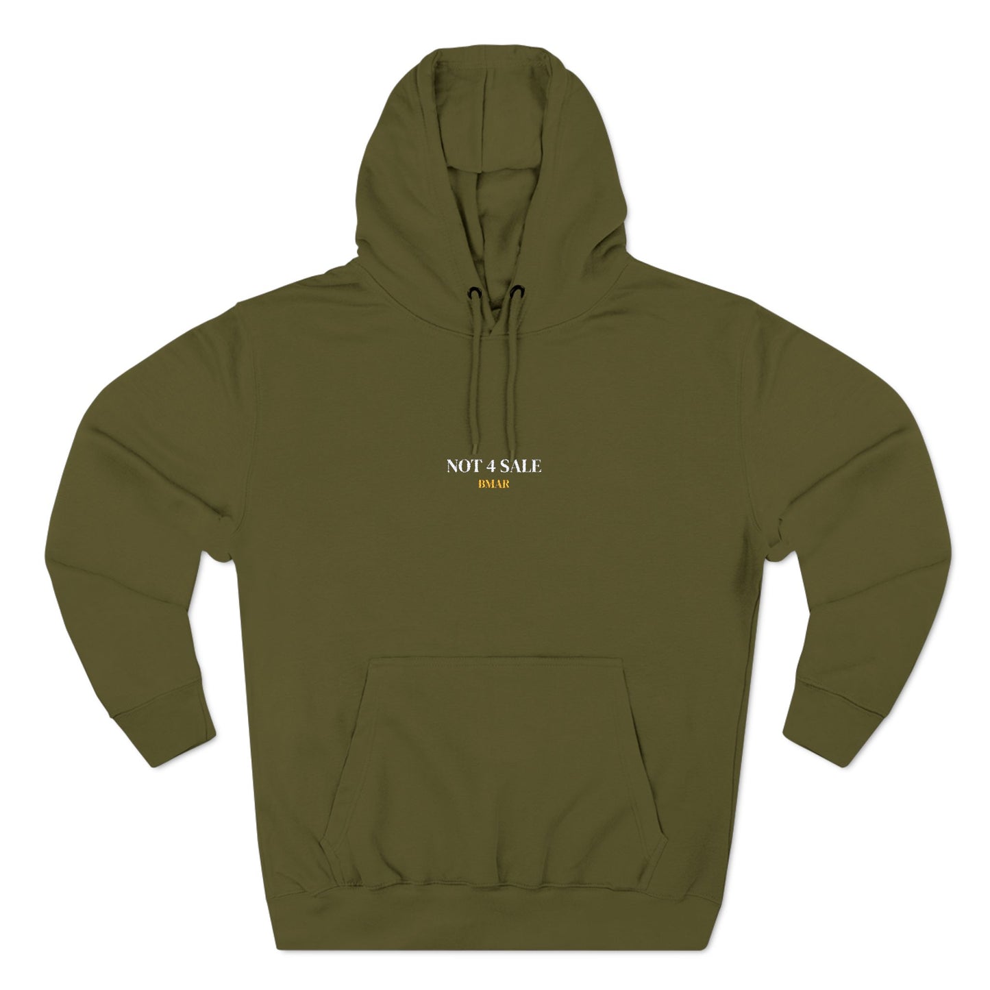 "Not 4 Sale" Embroidered Fleece Hoodie
