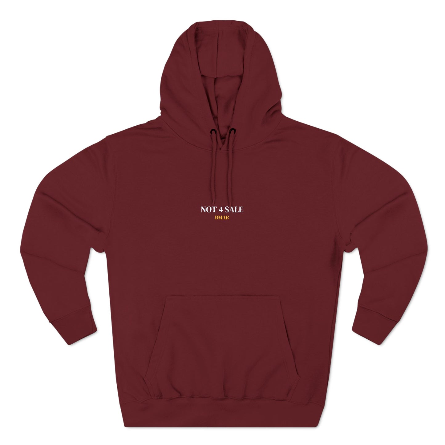 "Not 4 Sale" Embroidered Fleece Hoodie