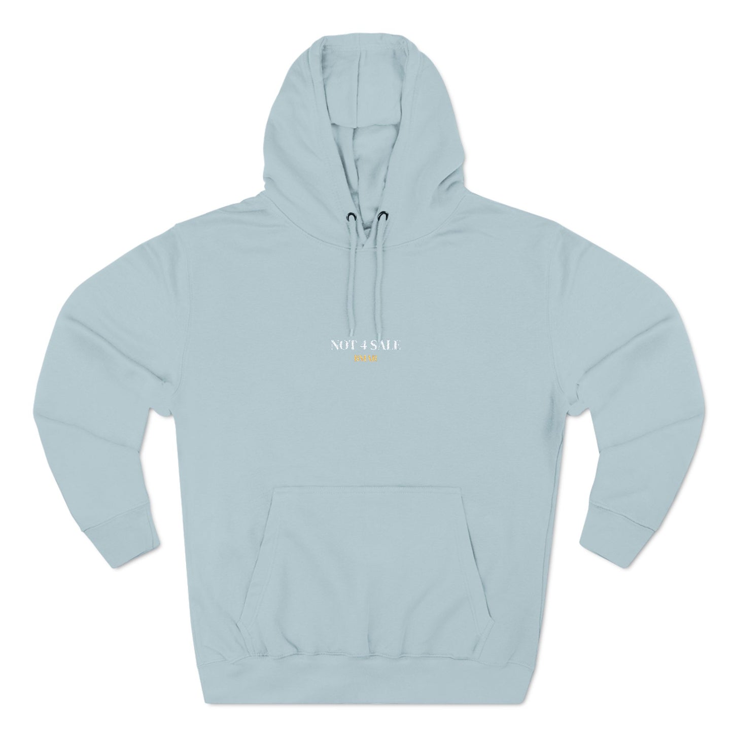 "Not 4 Sale" Embroidered Fleece Hoodie
