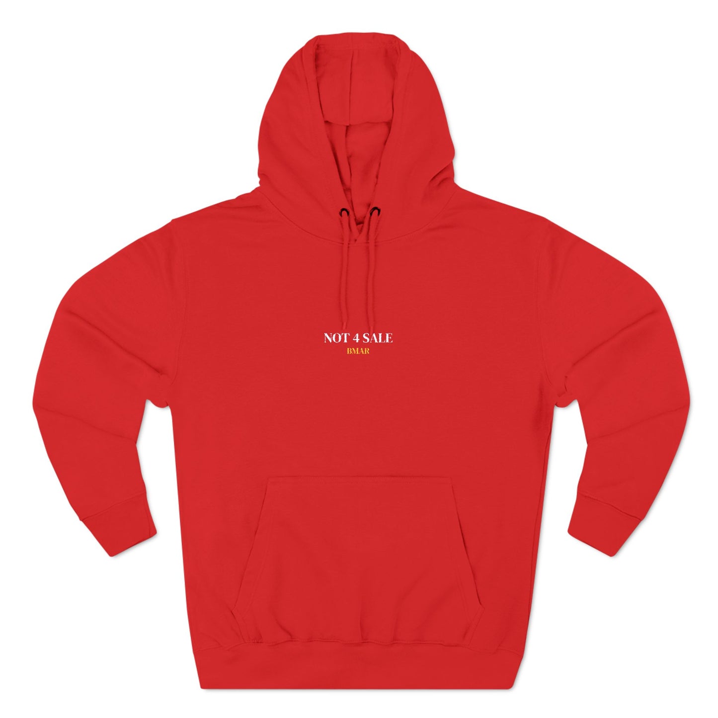"Not 4 Sale" Embroidered Fleece Hoodie