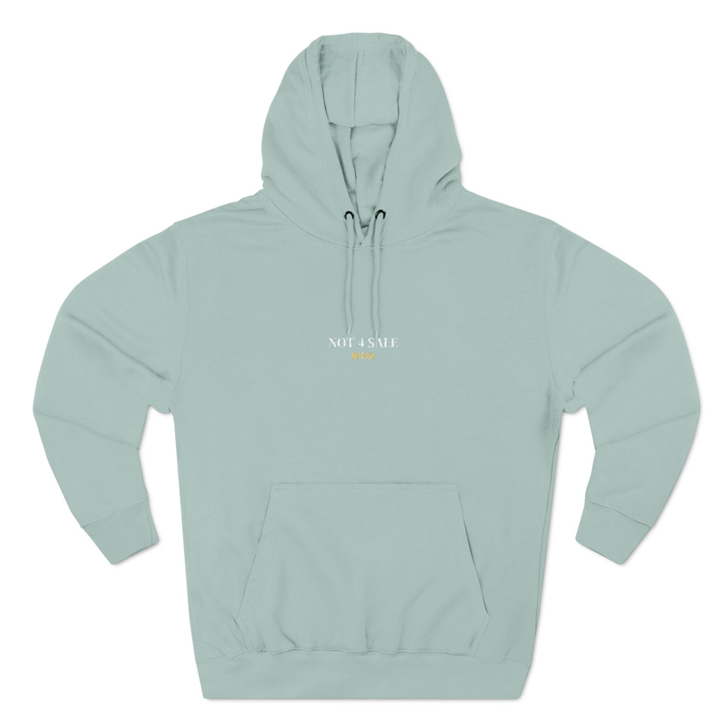 "Not 4 Sale" Embroidered Fleece Hoodie