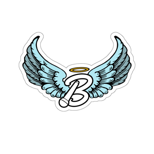 B Logo Stickers